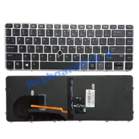 For HP EliteBook 840 G3 840 G4 848 G3 745 G3 745 G3 US keyboard Backlit Point