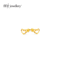 MJ Jewellery Gold Earrings S124 , 375 Gold & 916 Gold