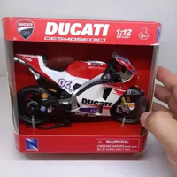Newray Diecast Motor Ducati MotoGP 1:12 Miniatur Mainan Motor GP Anak & Pajangan Keren Bahan Besi Ta