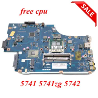 NOKOTION NEW70 LA-5892P For ACER Aspire 5742 5742G Laptop Motherboard MBWJU02001 Mainboard Free cpu