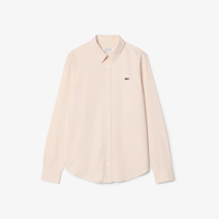 เสื้อเชิ้ตผู้หญิง REGULAR FIT COTTON SHIRT - ROSE