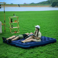 Colchon Memory Foam Inflatable Mattress Air Sleep Floor Inflatable Mattress Queen Full Size Matelas De Sol Bedroom Furniture