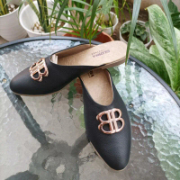 sepatu tutong kulit wanita asli Garut