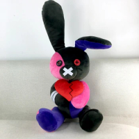 Anime NIJISANJI EN Maria Marionette Cute Rabbit Soft Stuffed Cotton Pillow Mascot Fans Xmas Gift