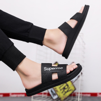 Congdan [Ready Stock] รองเท้าแตะผู้ชายรองเท้าแตะผู้ชาย Supreme Casual and Breathable Summer Men's Slippers
