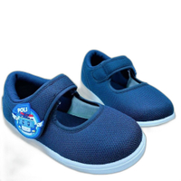 【菲斯質感生活購物】台灣製POLI休閒鞋-藍色 男童鞋 休閒鞋 布鞋 室內鞋 運動鞋 幼兒園室內鞋