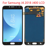 5.5 inch AMOLED LCD monitor for Samsung J4 2018 J400 J400F J400H J400P display touch screen digitizer replacement parts