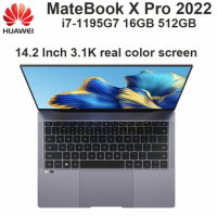 Top-class Laptop PC Best HUAWEI MateBook X Pro 2022 NoteBook i7-1195G7 i5 Iris Xe 14.2 Inch 3.1K Real Color Touch Screen Share