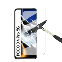 Protective Glass for Poco X3 Pro X3 NFC M5S M5 Film Screen Protector for Xiaomi Poco F3 F4 GT F2 Pro M3 M4 X4 X5 Pro 5G Glass