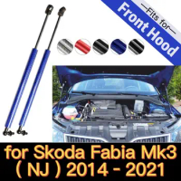 Gas Struts for Skoda Fabia Mk3 NJ Hatchback 2014-2021 Modify Front Hood Bonnet Lift Supports Shock Dampers Absorber Springs Rod