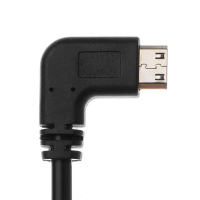 Đầu chuyển USB mini sang HDMI góc 90 độ, đầu đực sang đầu cái tương thích HDMI