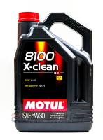 【序號MOM100 現折100】MOTUL 8100 X-CLEAN C3 5W30 全合成機油【APP下單9%點數回饋】