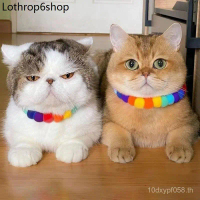 RLL ♕แมวสัตว์เลี้ยงสุนัขผมลูกน่ารัก Influencer COLLAR Corgi เครื่องประดับสี Photo Shiba Inu สร้อยคอ 