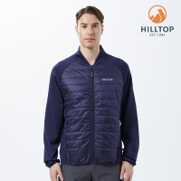 Hilltop 山頂鳥 PRIMALOFT Filled Fleece 男款保暖科技棉刷毛外套 PH22XM01 藍