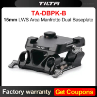 TILTA TA-DBP-B TA-DBPK-B 15mm LWS Arca Manfrotto Dual Baseplate Snap-In ARCA Manfrotto Quick Release Plates for Ronin s Gimbal