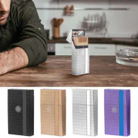 Extended Cigarette Case Portable Hand Roll Cigarettes Holder Storage Container Extra Long Cigarette Case Hand Rolled Cigarette