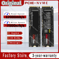 990Pro SSD 1TB 2TB 4TB M.2 2280 Nvme PCIe Gen 4.0X4 NGFF Hdd 8Tb ภายใน Solid State Drive ฮาร์ดดิสก์สำหรับคอมพิวเตอร์โน้ตบุ๊ค Ps5