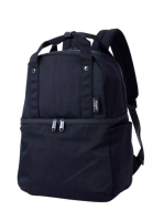 Anello &amp; Legato Largo Anello Layer 2 Layered Backpack R (Black)