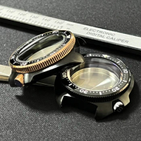 6105 NH35 Watch Case 8105 Turtle Diving Modified From Seiko For NH35A/NH36A/SKX007 Movement Sapphire Crystal 200m Waterproof