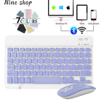 Mini Wireless Keyboard Bluetooth Keyboard For ipad Phone Tablet Portable Bluetooth Keyboard and Mouse For Samsung Xiaomi Android