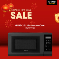[Online Exclusive] KHIND Microwave Oven|  Ketuhar Gelombang Mikro (20L) MW2001D