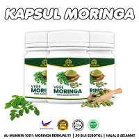 [Promosi 19 Ringgit] Moringga by Al-Mukmin Original HQ Sebotol 30 Biji