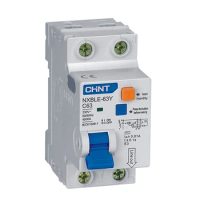 CHNT DPN 1P+N 10mA RCBO NXBLE-63Y Residual Current Operated Circuit Breaker Over Current Leakage Protection 6 10 16 20 25 40 63A