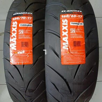 PAKET BAN MAXXIS EXTRAMAXX 120/70 -17 DAN 160/60 -17 TUBEELSS