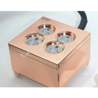 CMaudio American WATTGATE 381 gold-plated copper audio-grade power socket, pure copper housing, 100% shielded, FI-50NCF plug