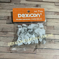 Klem kabel no 7/klem beton/klem kabel paku beton/clip kabel/klip kabel