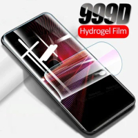 Hydrogel Film For ASUS ROG Phone 3 2 5 5s Pro Cover Protector Film For ASUS Zenfone 9 8 7 6 5 5Q Lite Pro Flip Front Screen Film
