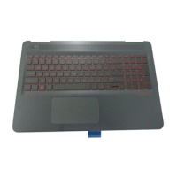 JIANGLUN For Genuine HP Omen 15-AX Palmrest, Backlit Keyboard &amp; Touchpad 859735-001