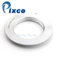 pixco lens adapter works for M42 to Canon EF camera 550d 7D 5D 1D 500D 50D silver