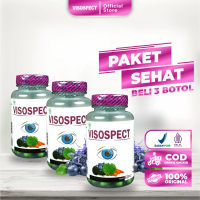 VISOSPECT Vitamin Mata Anak, Cegah Katarak, Glukoma, Mata Minus, Silinder, Bintitan, Mata Bengkak