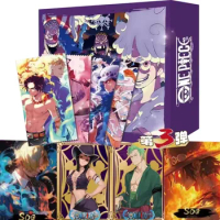 One Piece Collection Cards Anime Rare Limited Edition Trading Game Monkey D.Luffy Sanji Nami Booster Box Game Card Children Gift