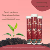 1Bottle Gardening Universal Slow-Release Tablet Organic Fertilizer Plant Nitrogen Phosphorus Potassium Slow Release Agent