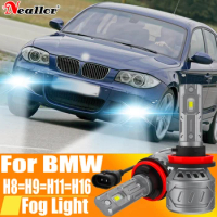 2pcs H11 H8 Led Fog Lights Headlight Canbus H16 H9 Diode Bulb White Car Driving Running Lamp 12v 55w For BMW F36 F48 F32 F82 F30