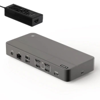 Displaylink Docking Station for MacBook M1 M2 USB A/C Windows Thunderbolt 4/3 Laptop Triple Display with 3 HDMI 2 DisplayPort