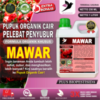 Pupuk Organik Cair Tanaman Bunga Mawar / Booster Pelebat Penyubur Bunga Mawar / Pupuk Mawar Cair  / 