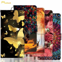 Book Cover For Oppo Find X3 Neo X2 Lite Case Wallet Phone Bags For OPPO Find X2 Pro X3 Neo X 3 Luxury Card Slots Cartoon Fundas