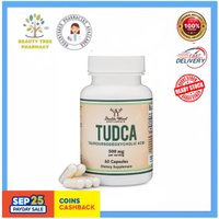 Double Wood Tudca Liver Support Supplement - 500mg Detox Formula