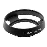 LH-46GFII Metal Lens Hood for Panasonic Lumix G 20mm f1.7 II ASPH &amp; G 14mm f2.5 ASPH lenses