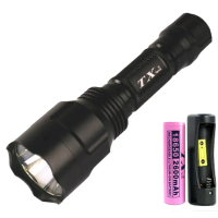 【TX 特林】XML- T6 LED固定焦距大光杯強亮手電筒(T-C8T6)