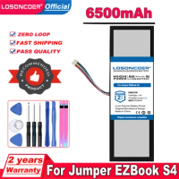 LOSONCOER 6500mAh Battery For Jumper EZBook S4 HW-3487265 5080270P Z140A-SC Notebook Laptop Battery