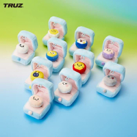 Truz Treasure Collection Series Anime Jewel Box Doll Cartoon Plush Dolls Kawaii Line Friends Yochi Cute Jewel Box Hand Puppet