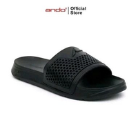 Ando Sandal selop slip on Pria Sandal slippers 42 Hitam