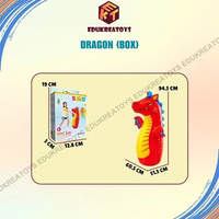 Mainan Tinju Samsak Anak Intex Karakter lucu Balon Punch Edukasi anak Dragon