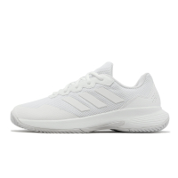 adidas 網球鞋 GameCourt 2 M 男鞋 女鞋 白 全白 緩震 運動鞋 愛迪達 IG9568