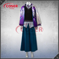COSER TRIBE Anime Game NIJISANJ Aster Arcadia Halloween Carnival Role CosPlay Costume Complete Set