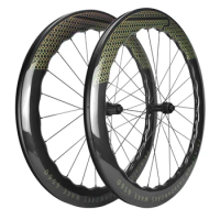 Princeton 6560 Carbon wheels Disc Brake, 700C, , 25mm Width, Tubeless, clincher UD, 3K Matte, Glossy